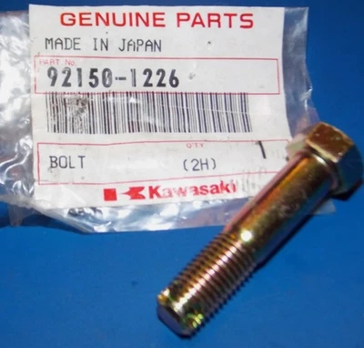 NOS KAWASAKI 1989-2000 KLF300 KVF300/400 KSF250 KEF300 PERNO 10X44 92150-1226 Foto 1 de 4