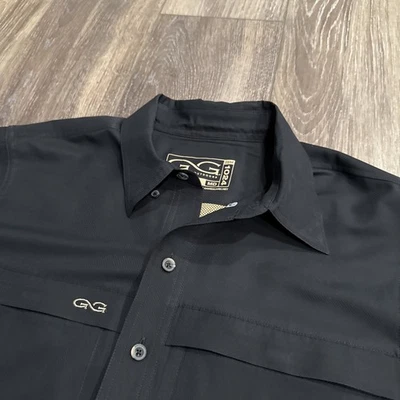 GameGuard Outdoor Shirt Men's M MD Button Down Long Sleeve Vented Fishing 1024 - Image 1 of 4