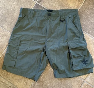 Boy Scouts of America Uniforme Centenario Nylon Carga Pantalones Cortos Verde Adulto Grande - Imagen 1 de 17