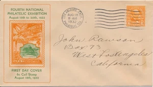 #723 6c James Garfield APS Convention cachet  First Day cover - Picture 1 of 1