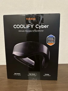 TORRAS COOLiFY Cyber Neck Air Conditioner App Control Cooling Fans 6000mAh FG6A - Picture 1 of 3