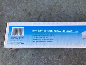 Greenbank.IP20 Bathroom Shaver Lamp STA4 - Picture 1 of 3