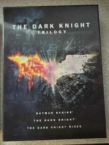 The Dark Knight Trilogy (DVD, 2012, 3-Disc Set, Limited Edition Gift Set) - Picture 1 of 5