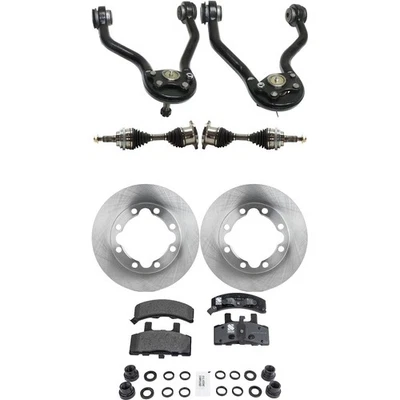 Kit de eje CV para Chevrolet K2500 1994 GMC K1500 Suburban 89-95 delantero izquierdo y derecho Foto 1 de 4