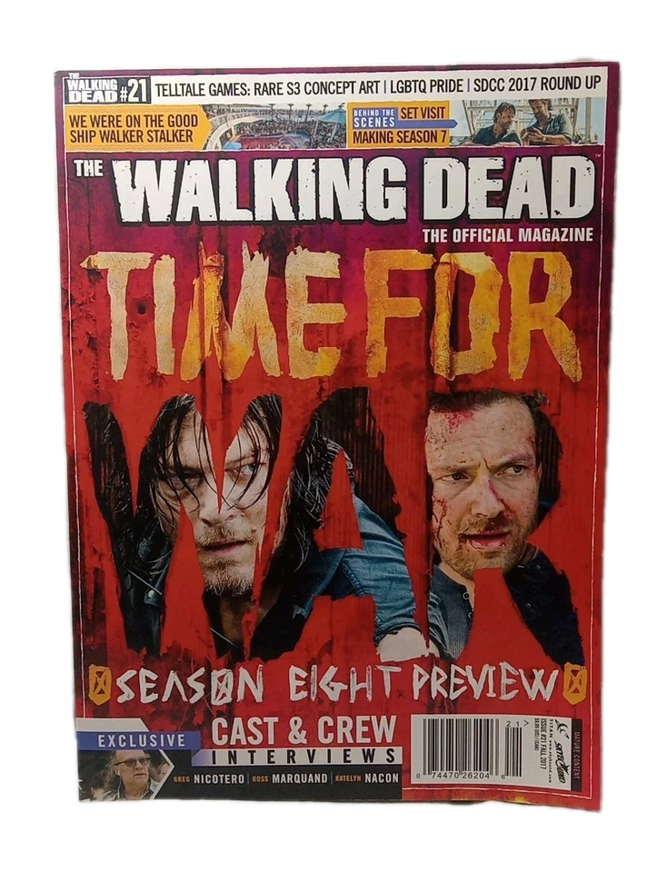 The Walking Dead The Official Magazine Issue 21 Time For War - Image 1 of 1