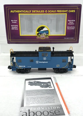 MTH Premier 20-91074 Westinghouse Extended Vision Caboose #106 O Gauge New - Image 1 of 4