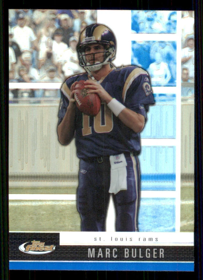 2008 Finest Blue Refractors/Xfractors #19 Marc Bulger - Image 1 of 2