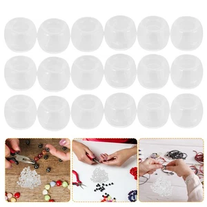 250 piezas cuentas que cambian de color surtidas transparentes cambio infantil UV - Imagen 1 de 12