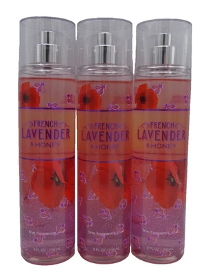 x3 Bath & Body Works French Lavender & Honey Fine Fragrance Mist - Image 1 of 4