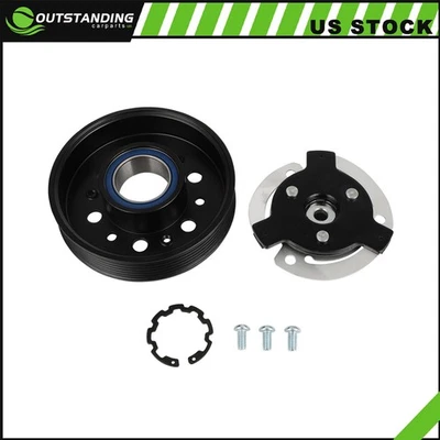 AC A/C Compressor Clutch Kits For Buick Allure 2.4L 2010 For Saab 9-5 2.0L 2011 - Image 1 of 4