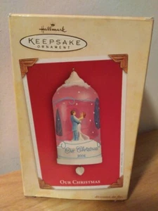 Decorazione natalizia Hallmark 2004 = il nostro Natale = coppia che balla nuova - Foto 1 di 1