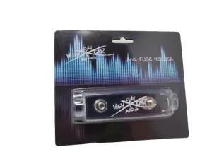 Sky High Car Audio 1/0 Gauge Ring Terminal ANL Fuse Holder Nickel Plated W/Fuses - Picture 1 of 9