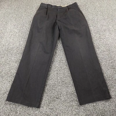 Dockers Pants Mens 33X30 Gray Chino Trouser Pleated Grunge Faded Skater Workwear - image 1 of 4