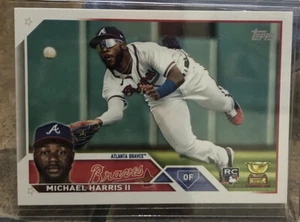 Michael Harris II 2023 Topps Series 1 #226 Braves Rookie Cup Card RC - Picture 1 of 2