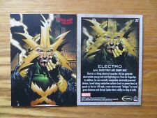 2009 RITTENHOUSE SPIDER-MAN ARCHIVES ELECTRO CARD SIGNED DAVID FINCH ARTWORK
