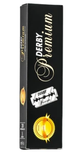 Hojas de afeitar Derby Premium de doble filo súper inoxidables | 100 hojas - Imagen 1 de 4