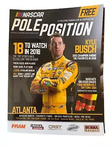 NASCAR Pole Position Magazine 2018 Kyle Bush, 18 to Watch in 2018 - Picture 1 of 4