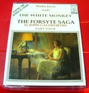John Galsworthy The White Monkey Forsyte Saga 2-Tape Audio Book Martin Jarvis - Picture 1 of 1