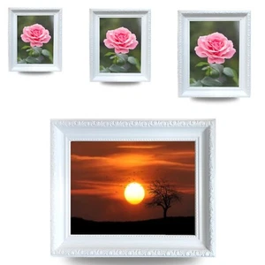 A2 A3 A4 A5 Picture Frame Shabby Design Plastic Photo Frame Wall Hanging Table - Picture 1 of 12
