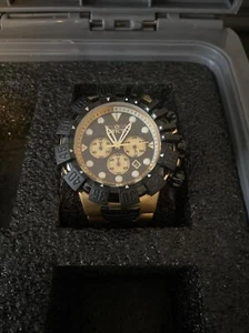 invicta Excursion Gold And Black Model Number 32376 - Picture 1 of 4