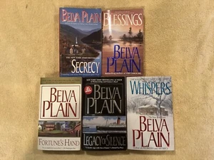 Belva Plain Book Lot Of Five “Needs New Loving Home” - Bild 1 von 1