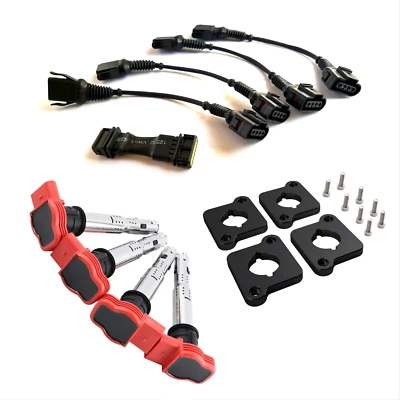 AEB AGU 1.8T 20v To 2.0T FSI Coil Pack Conversion Kit A3 8L TT 8N Golf GTI MK4 - Image 1 of 4