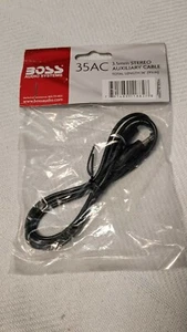 BOSS AUDIO 3' AUX INPUT CABLE 3.5MM 35AC - Picture 1 of 3