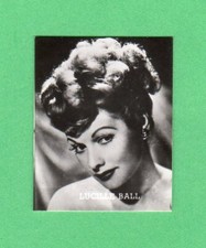 1950  Lucille Ball  Maple Leaf Ballon Gum Film Star Card  Rare