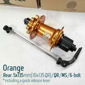 Mtb Bicycle Hub 28 32 36 Holes 10*135mm QR 12*142mm Thru Axle for MS 12 Speed - Picture 1 of 45