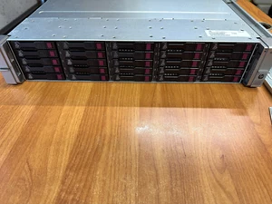 HP D3700 Storage Enclosure 2x 12Gb SAS Controller 2x PSU 25x600GB 10k. 15TB - Picture 1 of 4