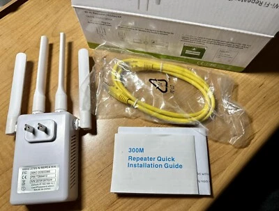 *NEW* Wireless-N MiNi Router Signal Repeater Wi-Fi Repeater/Router/AP Never Used - Image 1 of 4
