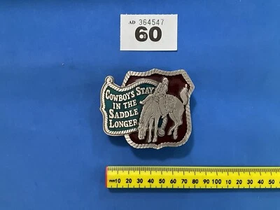 Hebilla de cinturón Vaqueros permanecen en el sillín más tiempo Foto 1 de 4