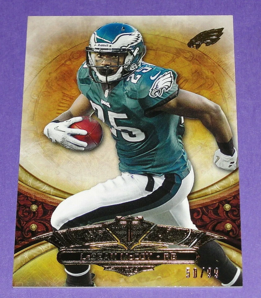2013 Triple Threads LeSEAN McCOY #54 Gold Foil/99 Eagles CHIEFS Buccaneers PITT - Image 1 of 2