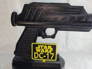 KIT DC-17 impreso en 3D bláster Captain Rex Armería Galáctica pistola de juguete inc soporte - Imagen 1 de 12