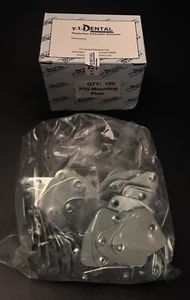 YT Dental P10 Articulator Mounting Plates Smarticulator S10 Metal 100 count - Picture 1 of 4