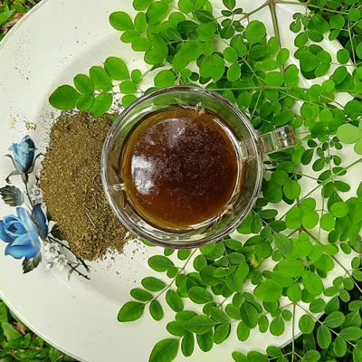 100% Organic Vedic Moringa Oleifera Leaf Powder 100% Pure Drumstick Horseradish - Image 1 of 2