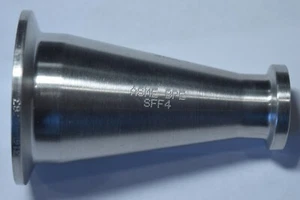 VNE T316L Sanitary Stainless Steel Clamp Concentric Reducer EG31CC6L 1.5 x .75 - Picture 1 of 6