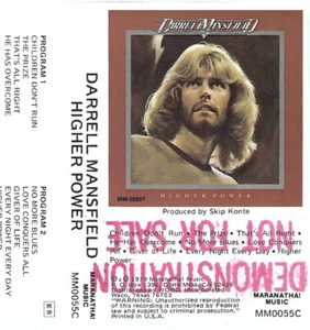 Darrell Mansfield - Higher Power - Used Cassette - Picture 1 of 1