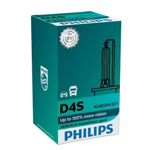 Philips D4S X-tremeVision Xenon - Auto Intensives Weiß Lampe Single 42402XV2C1 - Picture 1 of 1
