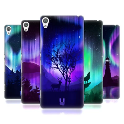 FUNDA Y PAPEL PINTADO HEAD CASE DESIGNS LUCES DEL NORTE PARA SONY XPERIA XA / XA DUAL Foto 1 de 4