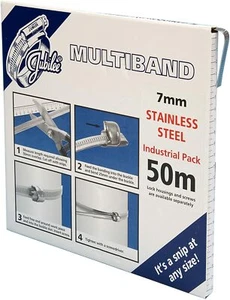 Multiband Dispenser Banding Stainless Steel, 50m, 7 mm wide MB1602 - Picture 1 of 13