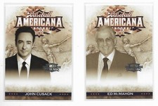2008 Donruss Threads AMERICANA Pick-A-Card Ed McMahon TV STAR John Cusack ACTOR