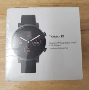 Mobvoi Ticwatch E3 Smartwatch mit Google Pay NFC, GPS, 2.5D, Bluetooth 5.0, IP68 - Picture 1 of 4