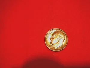 1984 P ROOSEVELT 10 CENT COIN - Good Circulated - Picture 1 of 2