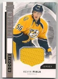 Kevin Fiala 15-16 Upper Deck Premier Rookie Silver Spectrum Game Jersey - Picture 1 of 1
