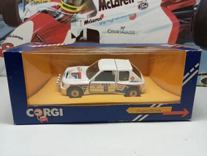CORGI RETRO - PEUGEOT 205 RALLY #6 - 1/36 SCALE MODEL CAR C399/1 - Picture 1 of 7