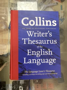 Collins Writer's Thesaurus of the English Language Hardback Book [CM] - Picture 1 of 5