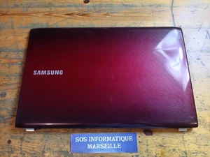 Plasturgie Capot Arrière écran Original Samsung NP-R730 + Antenne Wi-Fi - Afbeelding 1 van 8