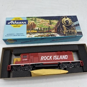 NOS Athearn 4410 Ho Scale Rock Island SD40-2 Powered Diesel Locomotive #4798 - Picture 1 of 6