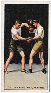 Carreras - 'The Science of Boxing Series (Black Cat)' (1914) - Making an Opening - Picture 1 of 2